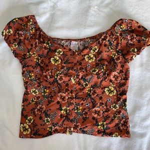 Off the shoulder blouse